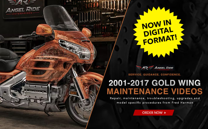 Fred Harmon 2001-2017 GL1800 Maintenance Videos - Now in digital format!
