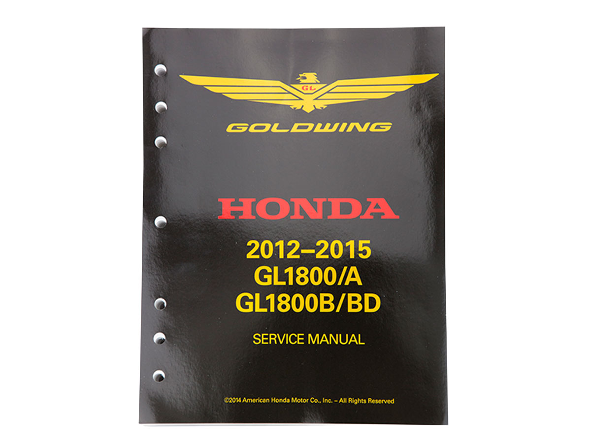 Factory Service Manuals for GL1800 2012-2016