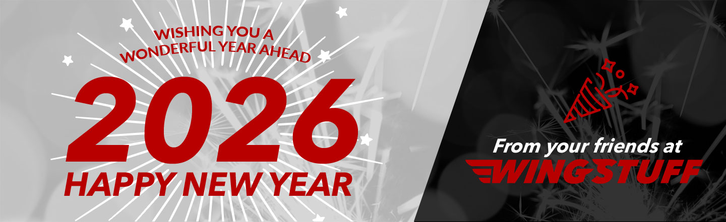 From Your Friends at WingStuff - Happy New Year 2026 - Wish You A Wonderful Year Ahead
