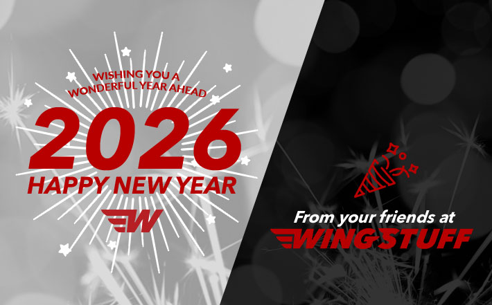 From Your Friends at WingStuff - Happy New Year 2026 - Wish You A Wonderful Year Ahead