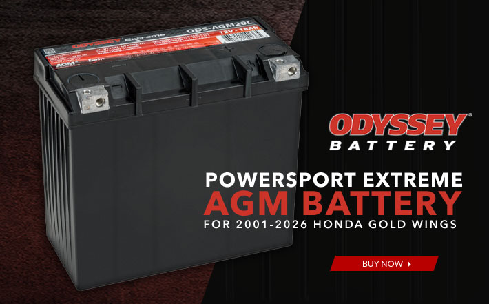 Powersport Extreme AGM Battery for 2001-2026 Honda Gold Wings by Odyssey Battery