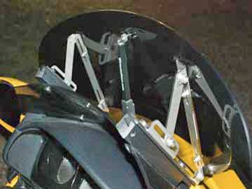 Windbender Rake Adjusting Windshield Kit