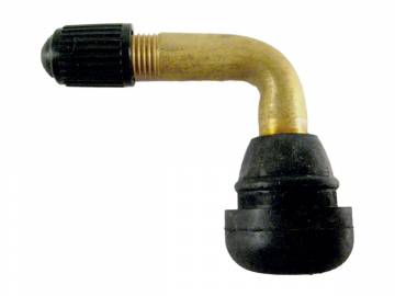 90 Degree Gold Valve Stem