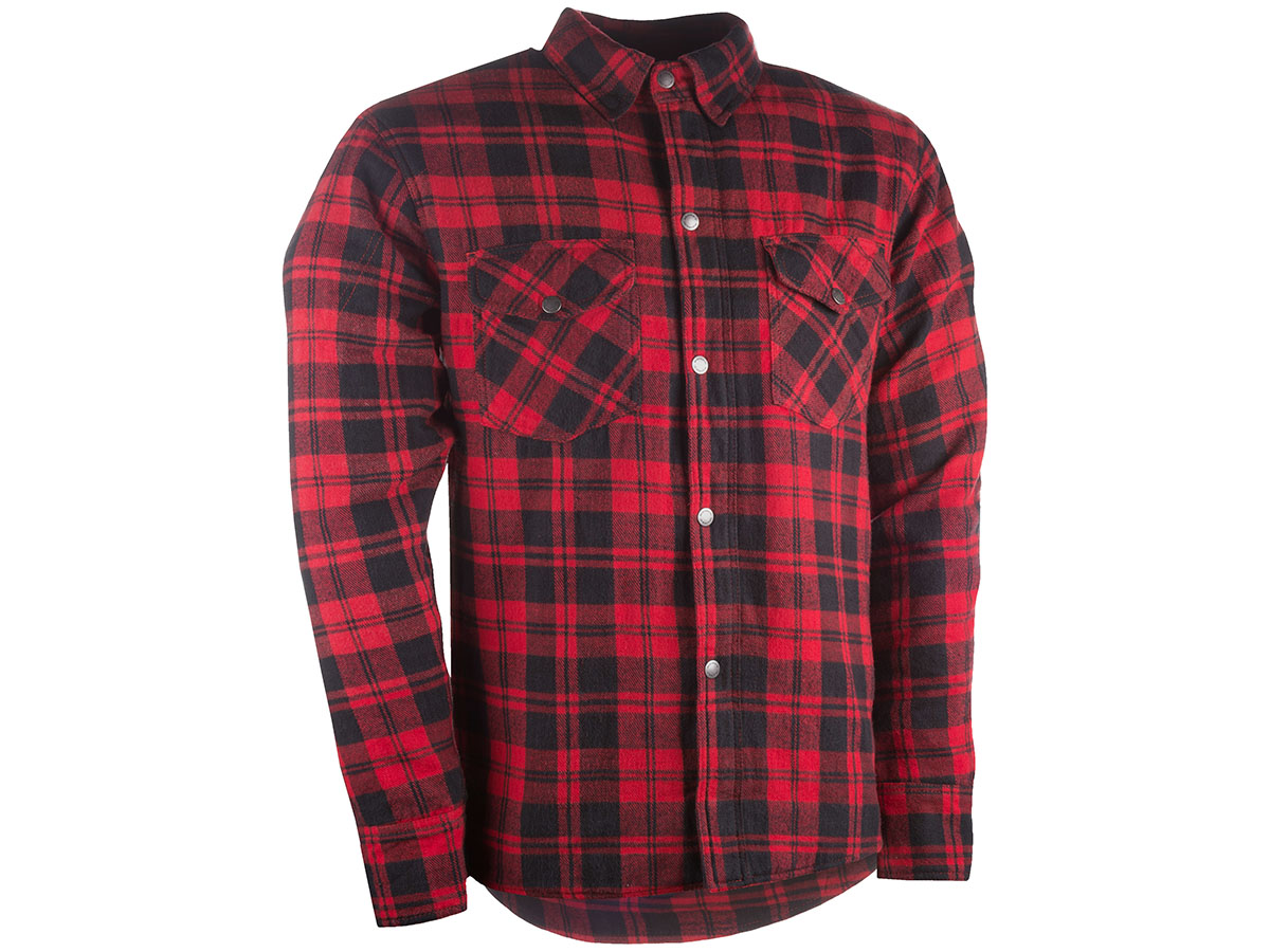 Mens Marksman Riding Flannel Black/Red