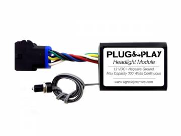 Plug & Play Headlight Module + Dual H7 Harness Adapter