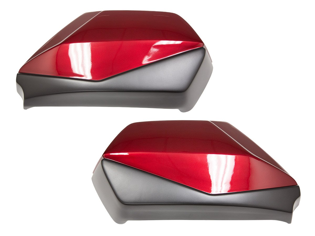 Expanded Capacity Saddlebag Doors Red