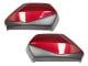 High Capacity Saddlebag Doors Candy Ardent Red for 2018-19 Gold Wing