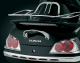 Image #2, Of Item: Red LED w/Clear Lense Chrome Trunk Handle