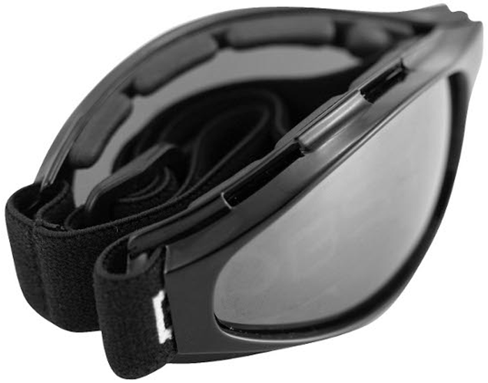 Bobster Crossfire Folding Goggles w/ Clear Lens