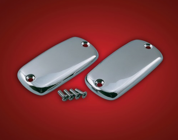 Smooth Chrome Master Cylinder Covers