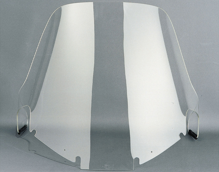 Wrap Around Design Windshield