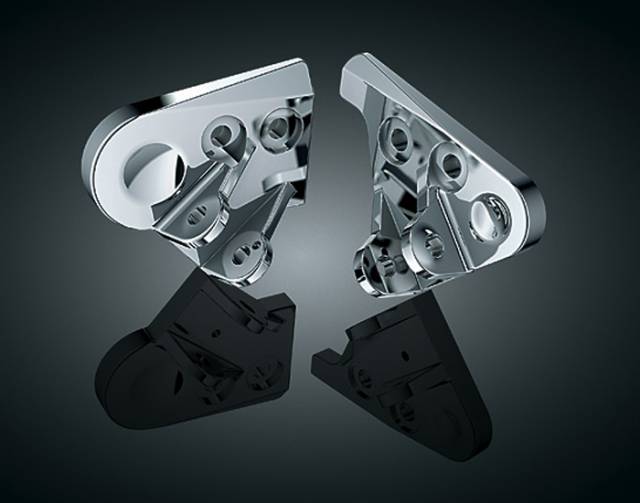 Image Of Item: Chrome Footpeg Mounts for GL1800