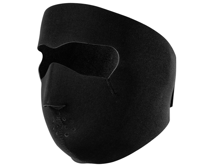 Full Face Black Neoprine Wind Mask