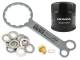 3 in 1 Filter Wrench, 17mm Magnetic Drain Bolt, OEM Oil Filter, Crush Washers Combo