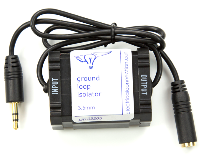 ground loop isolator 3.5 mm