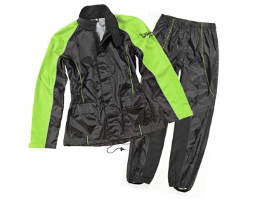 Ladies RS-2 Rain Suit Black / Hi-Viz
