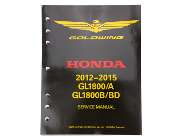 Factory Service Manuals for GL1800 2012-2017