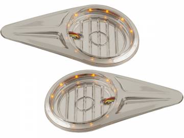 Amber LED Side Logo Accents for 2nd Gen GL1800