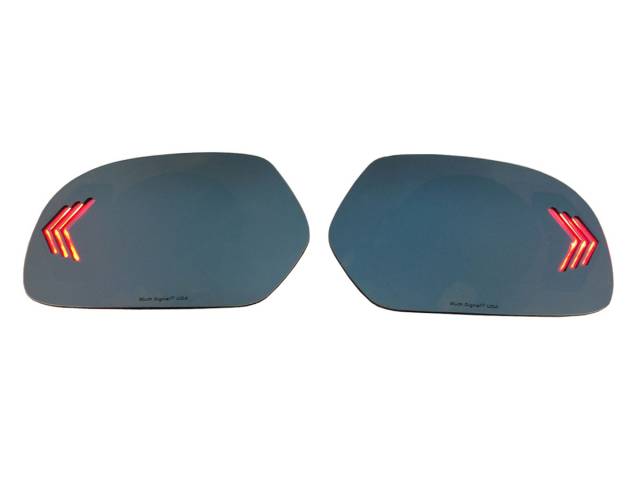 Image Of Item: 3 Bar Sequential Signal Mirror Kit Blue