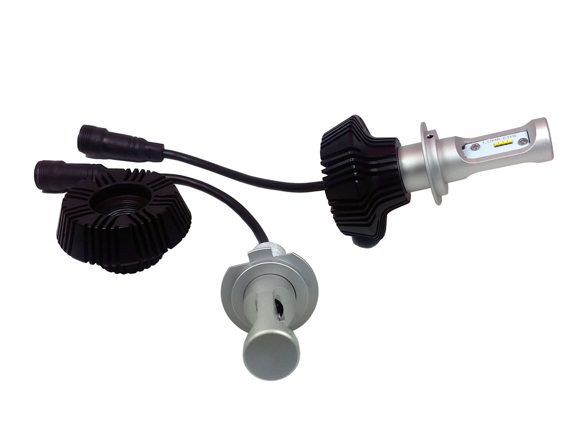 2x H7 LED For Honda Goldwing GL1800 01-08 GL1800 ABS 01-05 Headlight Bulbs 6000K