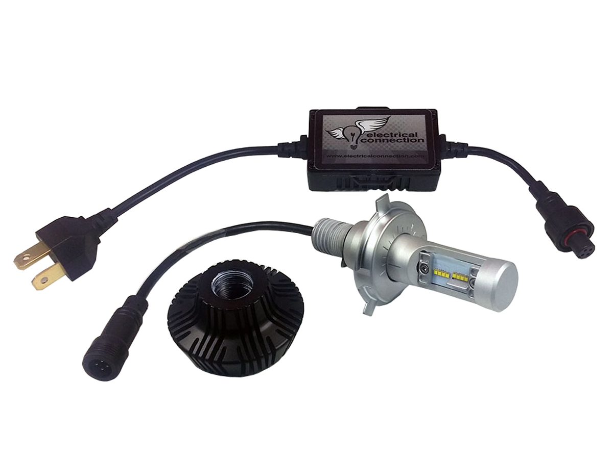 LED Headlight Bulb, H4 – Electrical Connection