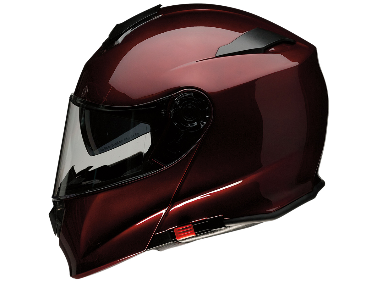 Solaris Modular Helmet Wine - WingStuff.com